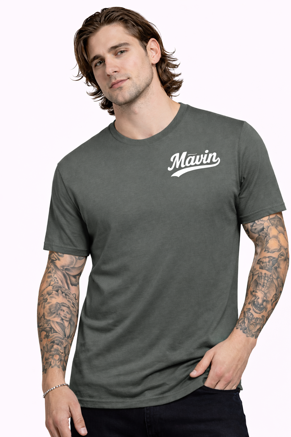 Mavin Script Tee
