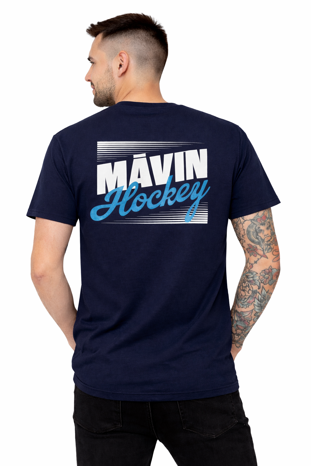 Hockey Script Tee