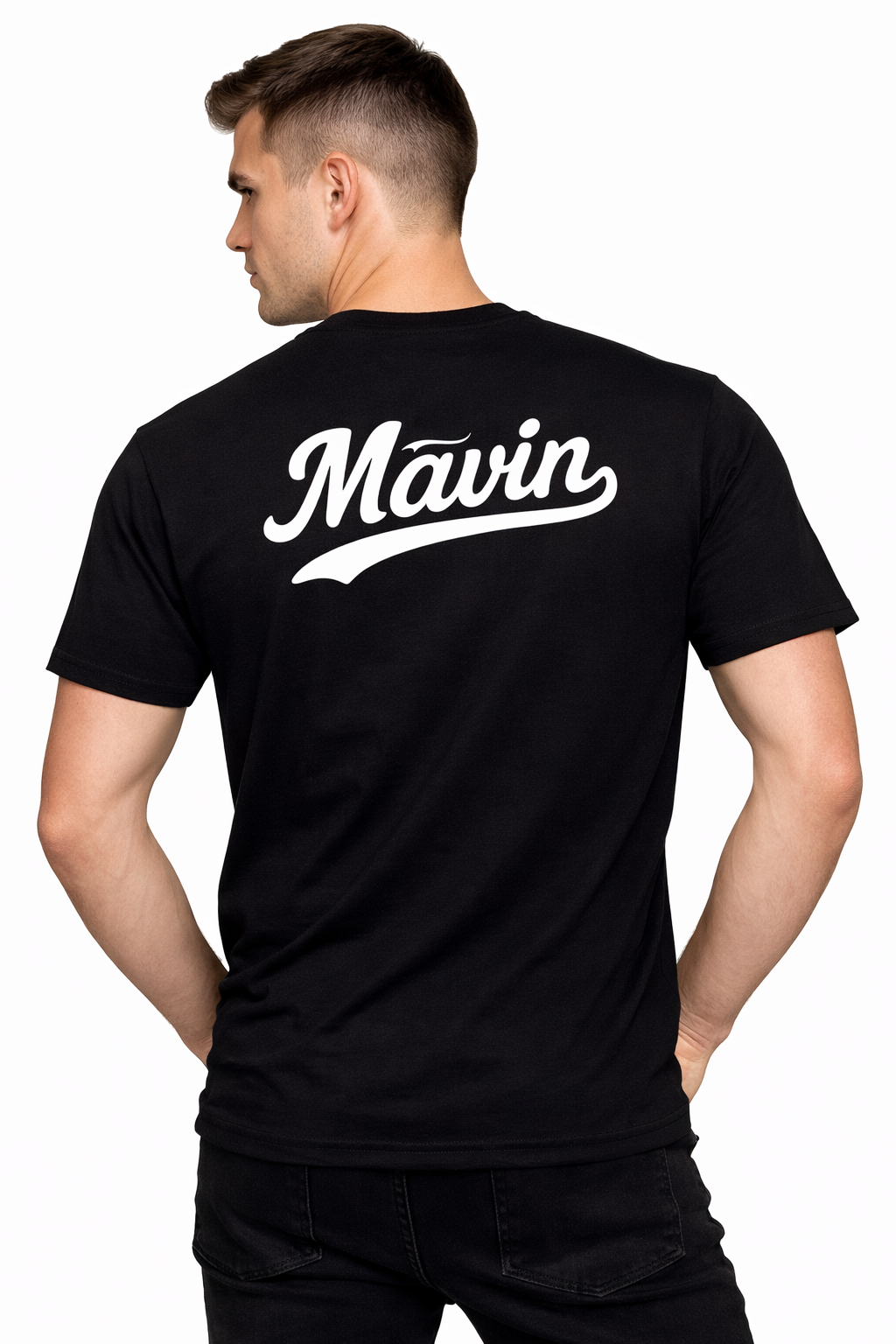 Mavin Script Tee